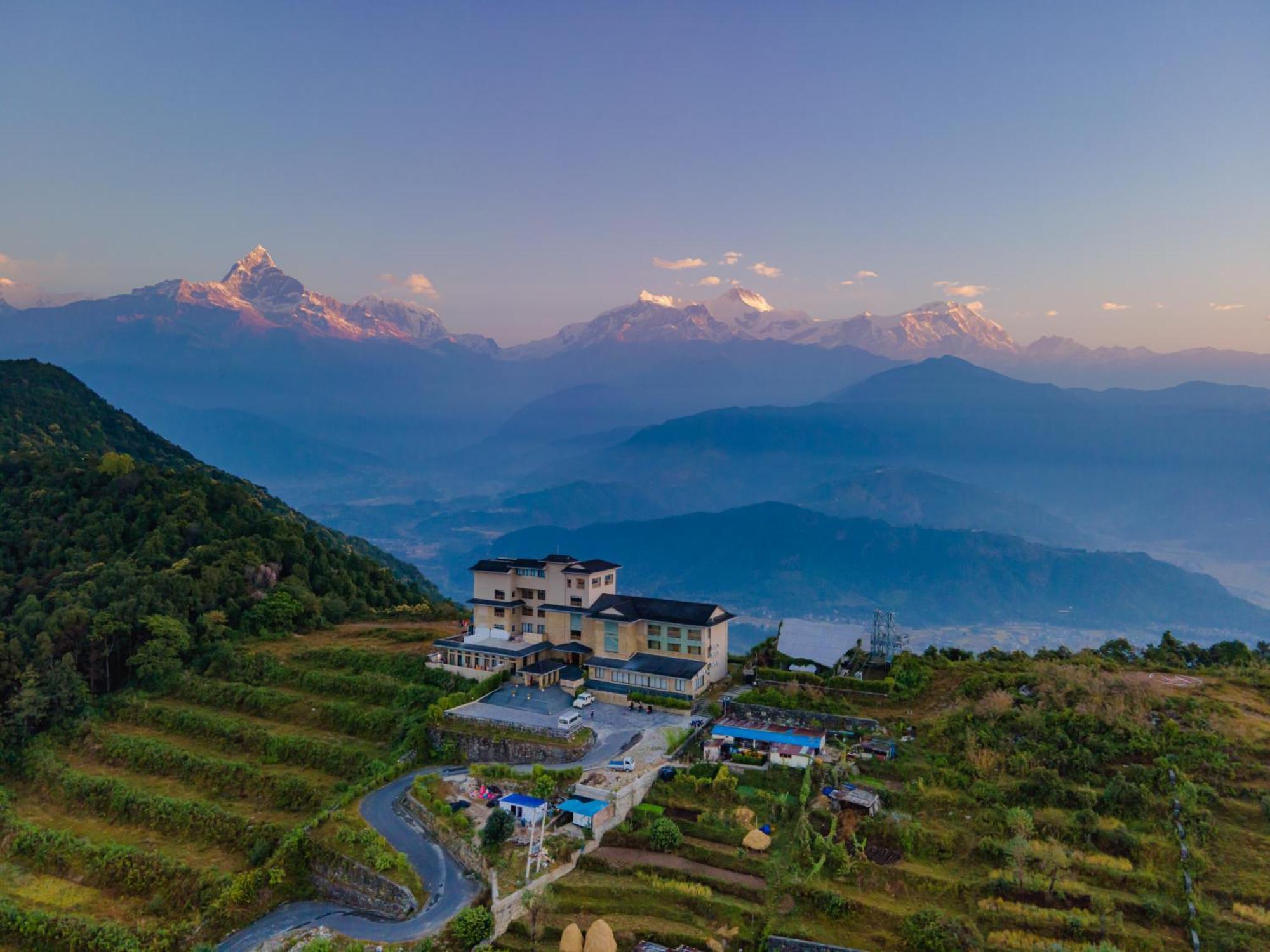 Sarangkot Mountain Lodge Pókhara Exteriér fotografie