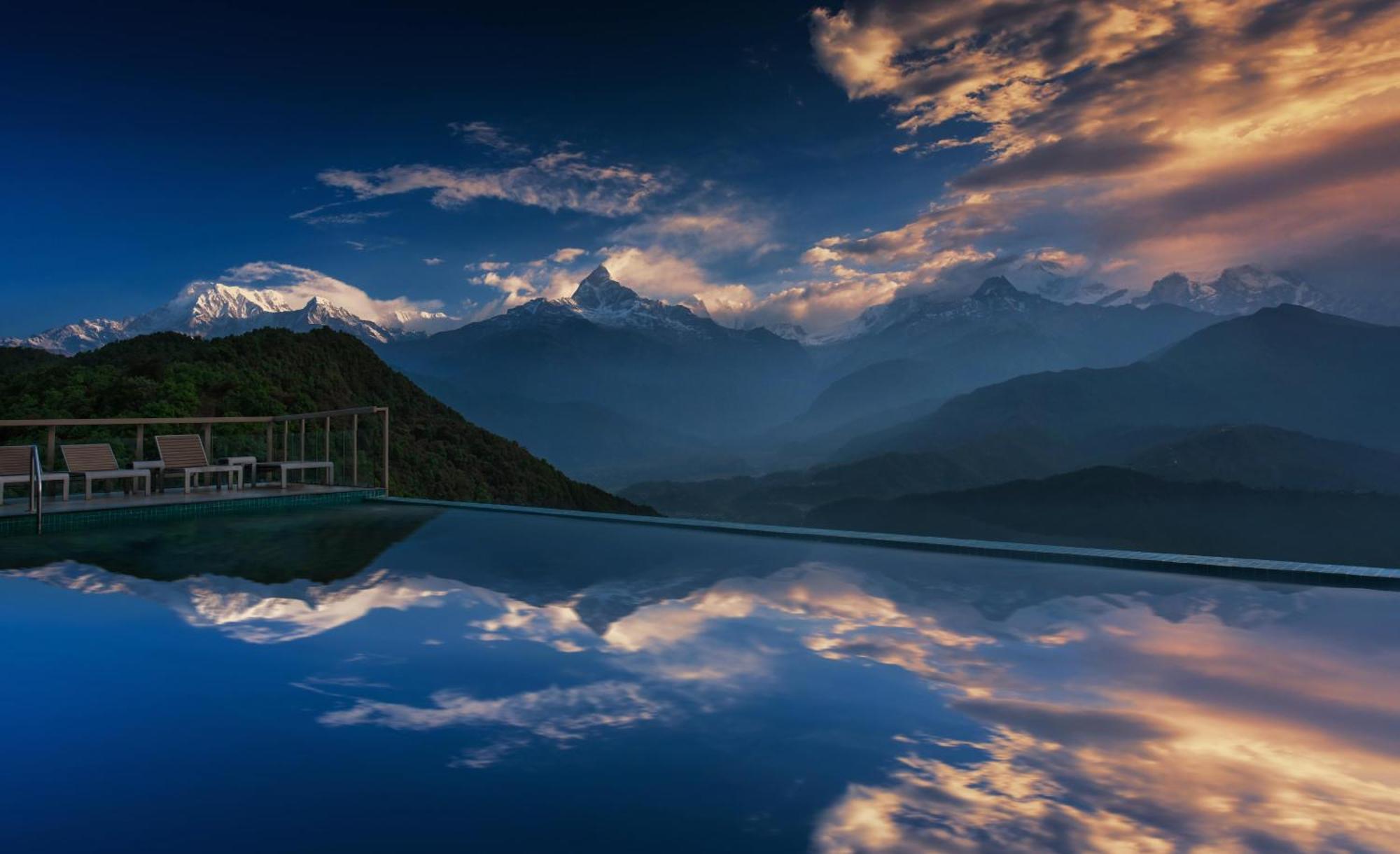 Sarangkot Mountain Lodge Pókhara Exteriér fotografie